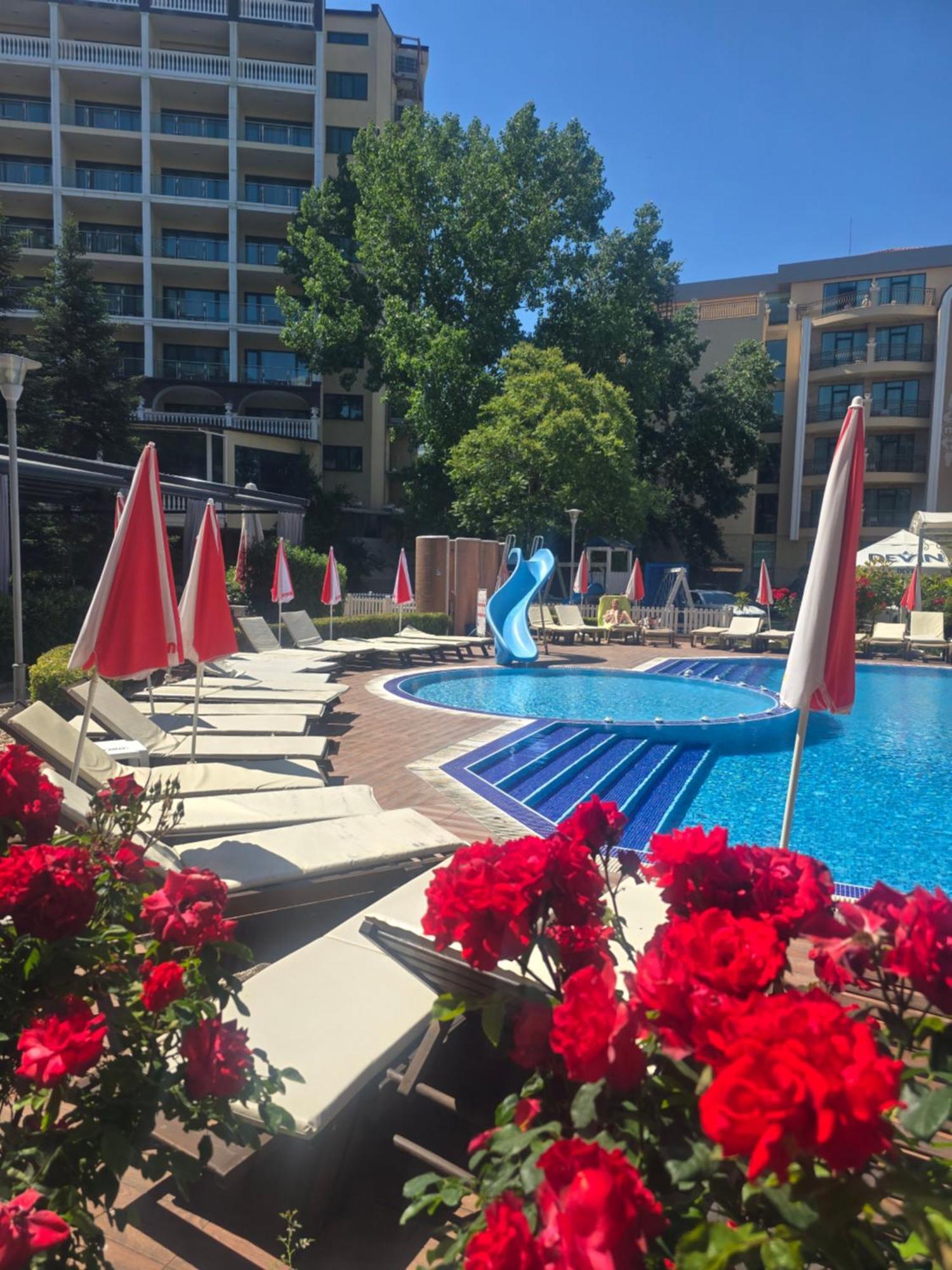Deluxe Admiral Plaza Apartment Sunny Beach Exterior photo